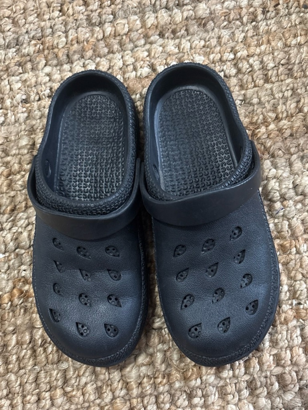 Unlisted Black Men’s Slip-On Sandals